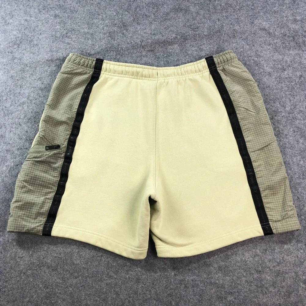 Jordan 23 ENGINEERED Mens Sweatshorts XL Yellow-Green Streetwear Basketball